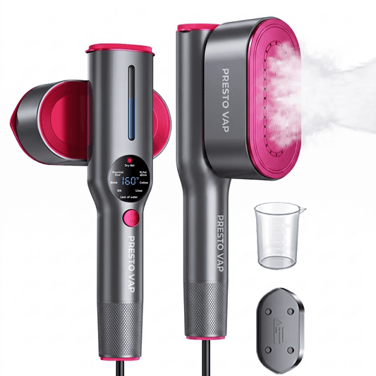 PrestoVap™ Défroisseur Vapeur Portable 2-en-1
